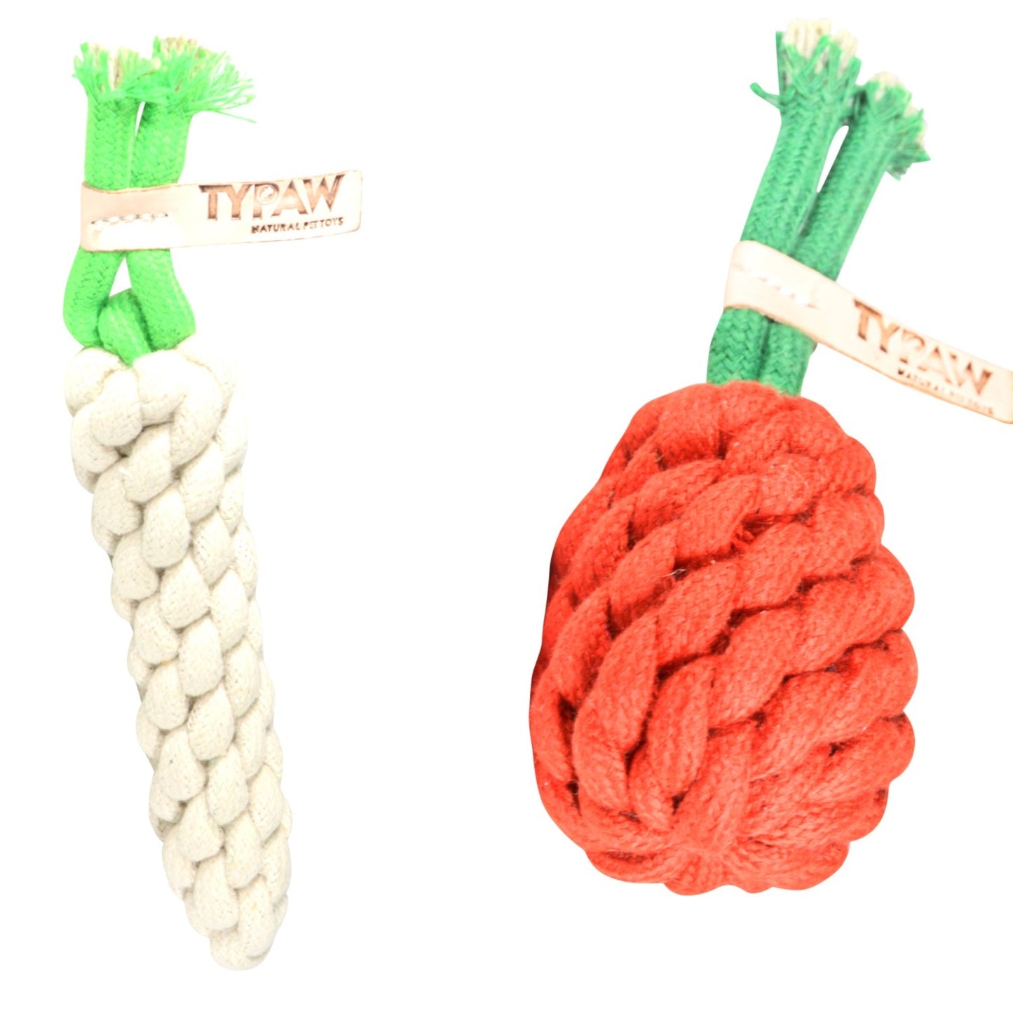 2 in 1 | Cotton Rope Dog Toys | Small to Medium Sized Dogs